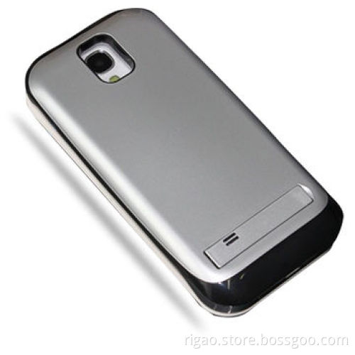 Square Hole Protective Battery Cases with Bracket, for Samsung Galaxy S4